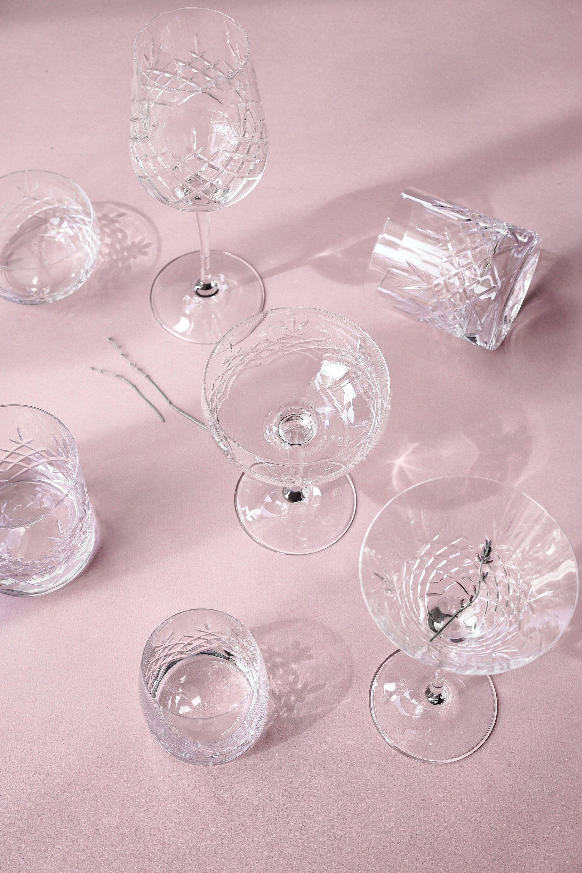 Cocktail Glas, klar, 2 stk - 22 cl